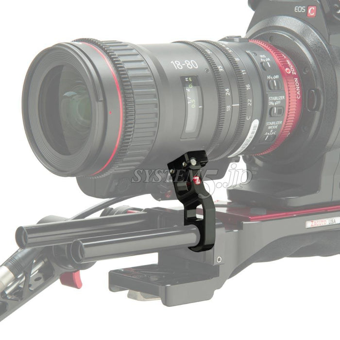 Zacuto Z-C18LS レンズサポート（Canon CN-E18-80mm/70-200mm用）