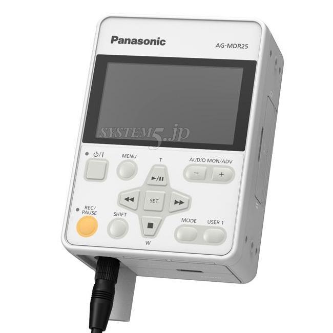 【価格お問い合わせください】Panasonic AG-MDR25 4K対応メモリカードポータブルレコーダー(白)