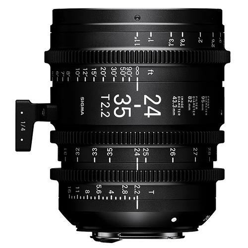 SIGMA FF ZOOM 24-35mm T2.2 シネレンズ eマウント SIGMA FF Zoom Line(24-35mm/T2.2 FF/Eマウント/メートル表記) - 業務