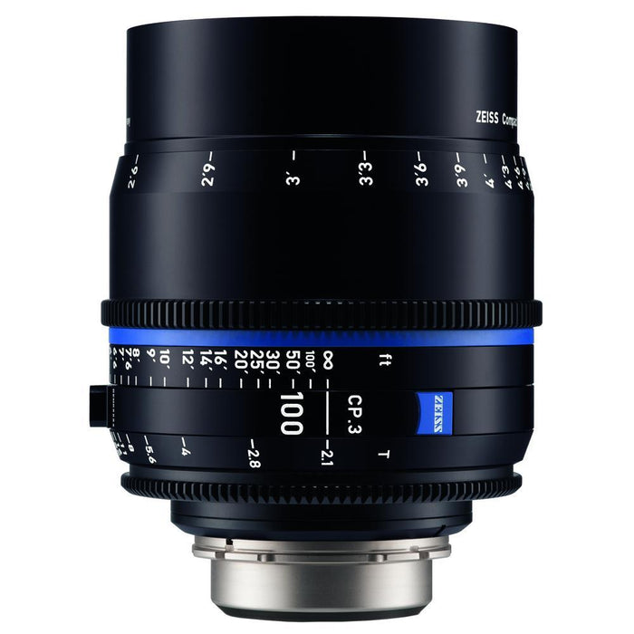 Carl Zeiss CP.3 100mm/T2.1 CF(PLマウント/メートル表示) コンパクトプライム CP.3 100mm/T2.1 CF(PLマウント/メートル表記)