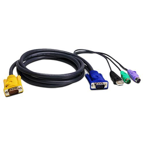 ATEN 2L-5301UP 1.2m PS/2-USB KVMケーブル