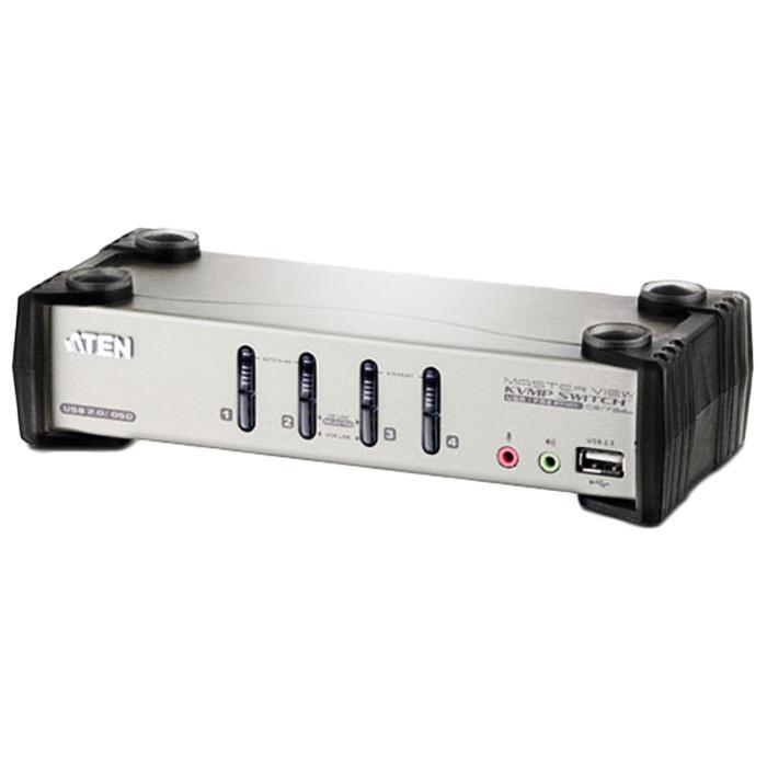 ATEN CS1734B 4ポート PS/2-USB VGA/オーディオ KVMPスイッチ(OSD搭載) 業務用撮影・映像・音響・ドローン専門店  システムファイブ