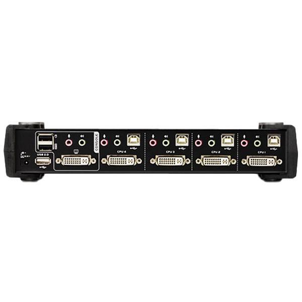 ATEN CS1764A 4ポート USB DVI/オーディオ KVMPスイッチ