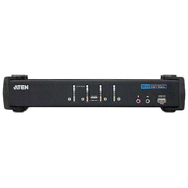 ATEN CS1764A 4ポート USB DVI/オーディオ KVMPスイッチ