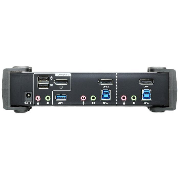 ATEN CS1922 USB 3.0ハブ搭載 DCI 4K対応 2ポートUSB DisplayPort KVMPスイッチ
