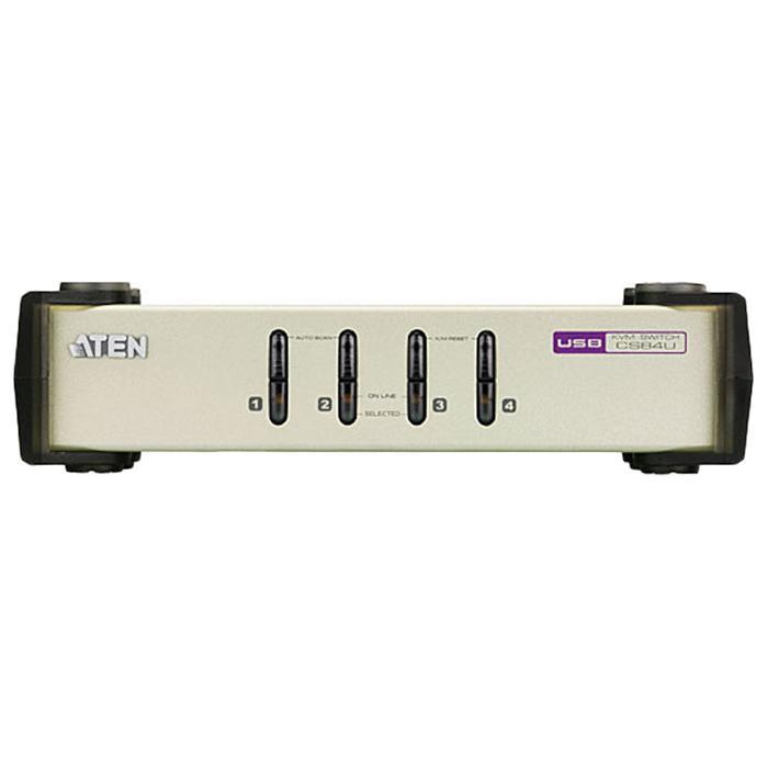 ATEN CS84U 4ポート PS/2-USB VGA KVMスイッチ - 業務用撮影・映像