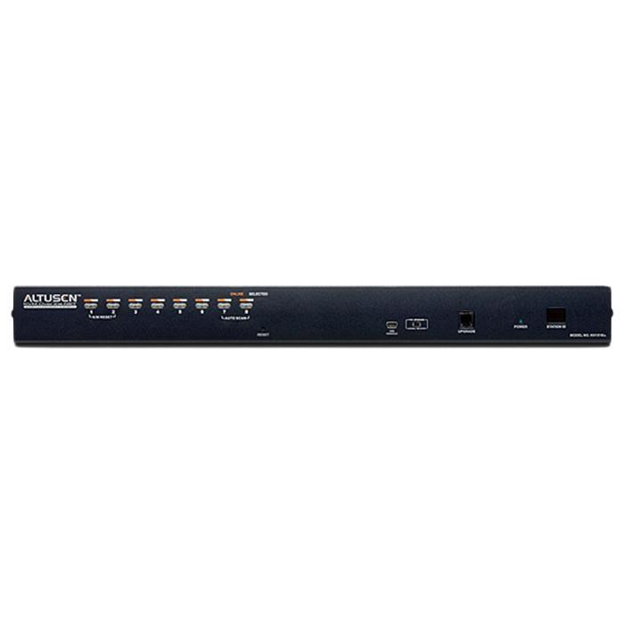 ATEN KH1508AI 1ローカル/リモート アクセス共有 8ポート カテゴリ5e IP-KVMスイッチ(デイジーチェーン接続対応)