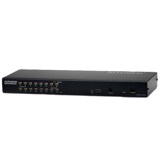 ATEN KH1516AI 1ローカル/リモート アクセス共有 16ポート カテゴリ5e IP-KVMスイッチ(デイジーチェーン接続対応)