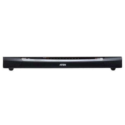 ATEN KN4124VA 1ローカル/4リモートアクセス 24ポートカテゴリ5e IP-KVMスイッチ(バーチャルメディア対応、1,920×1,200)