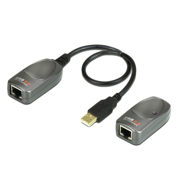 ATEN UCE260 USB2.0ツイストペアケーブルエクステンダー(最大60m延長)