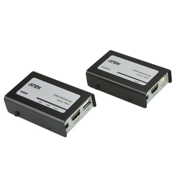 ATEN VE803 HDMIツイストペアケーブルエクステンダー(USB対応)