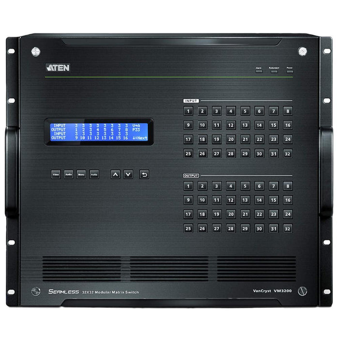ATEN VM3200 32入力32出力モジュール式マトリックススイッチャー(ビデオウォール対応)