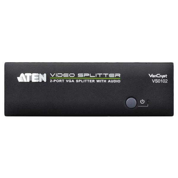 ATEN VS0102 VGA 2分配器(オーディオ対応)