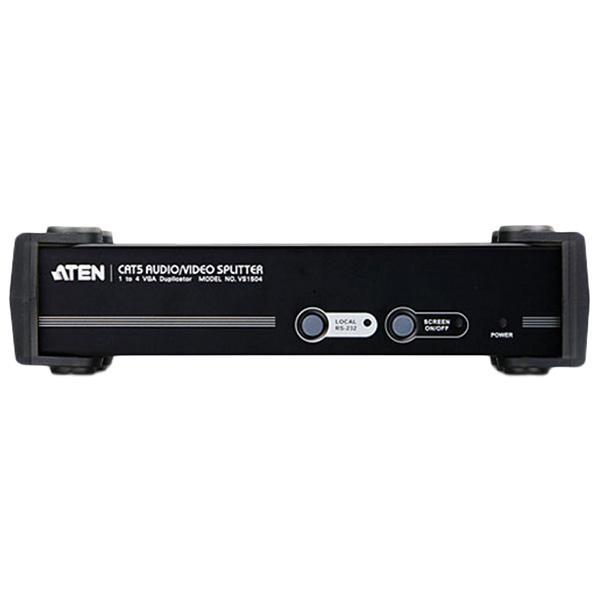 【生産完了】ATEN VS1504T VGA 4分配送信器(シリアル・オーディオ対応)
