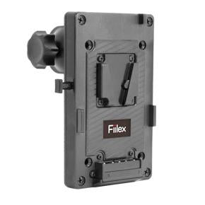【価格お問い合わせください】Fiilex FLXA080 Vマウントバッテリープレート（クランプ付）