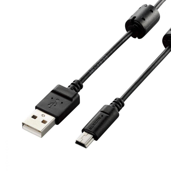 ELECOM DGW-MF15BK カメラ接続用USBケーブル(mini-Bタイプ/1.5m)