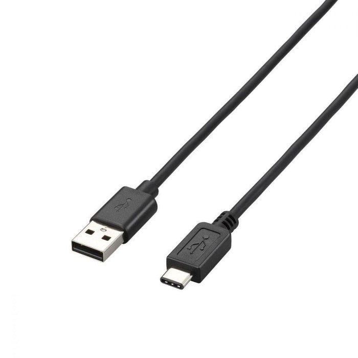 ELECOM U2C-AC05BK USB2.0ケーブル(A-TypeC/0.5m)