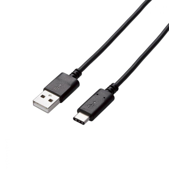 ELECOM U2C-AC10NBK USB2.0ケーブル(認証品、A-C/1.0m)