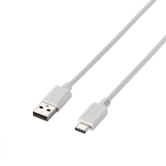ELECOM U2C-APAC10WH USB2.0ケーブル(A-TypeC/1.0m)