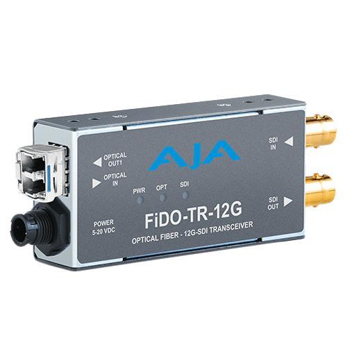 AJA Video Systems FiDO-TR-12G 1ch 12G-SDI/LC シングルモード LC Fiber 送受信機