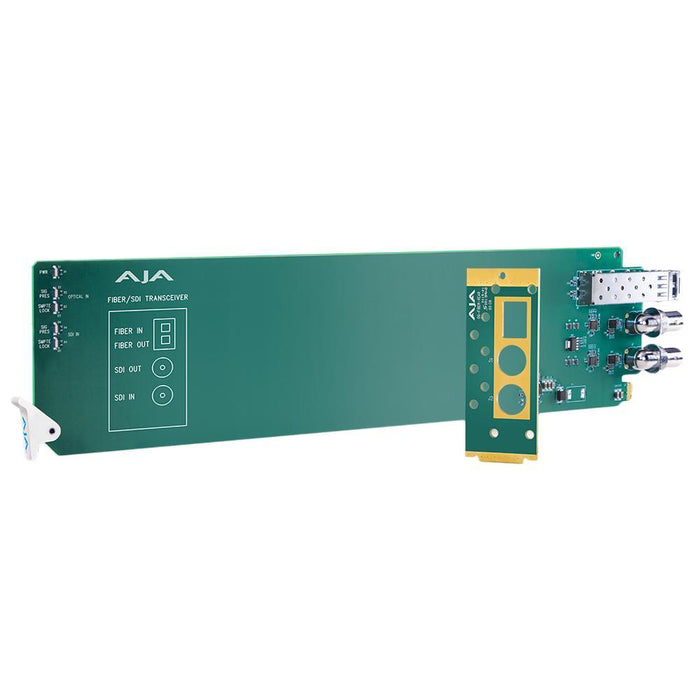 AJA Video Systems OG-FIBER-TR-MM 1ch 3G-SDI/LC マルチモード LC Fiber 送受信機