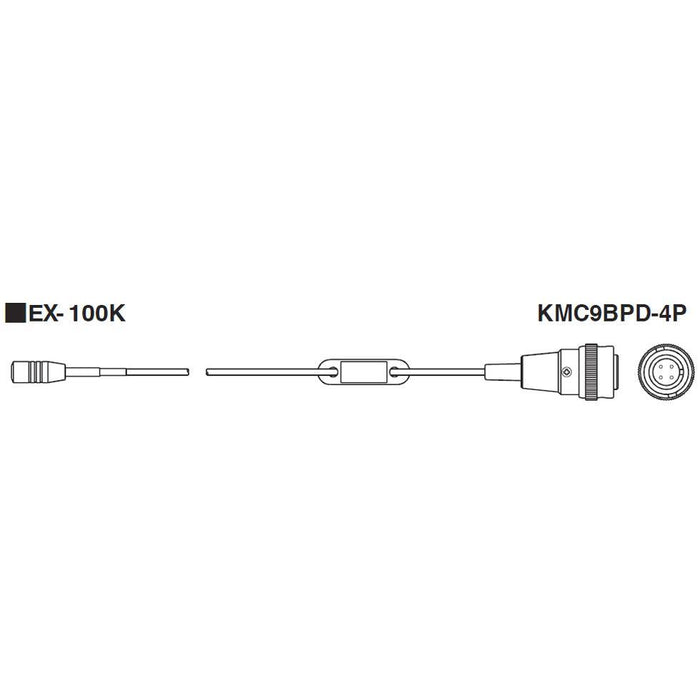 AZDEN EX-100K 無指向性ラベリア型マイクロホン(KMC9BPD-4P)