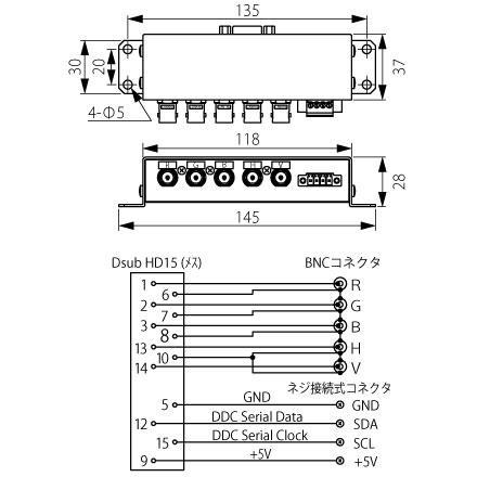 CANARE VVBOX VGAセパレートボックス