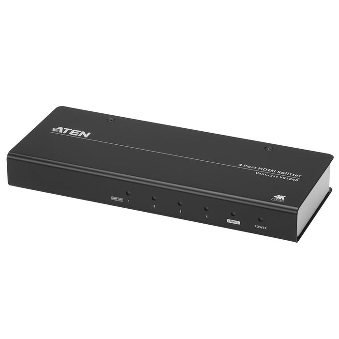 【決算セール2024】ATEN VS184B HDMI 4分配器(True 4K対応)