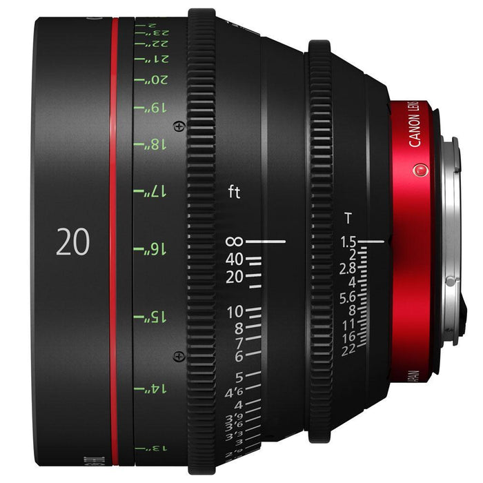 Canon CN-E20mm T1.5 L F EFシネマレンズ(広角プライムレンズ/EFマウント)