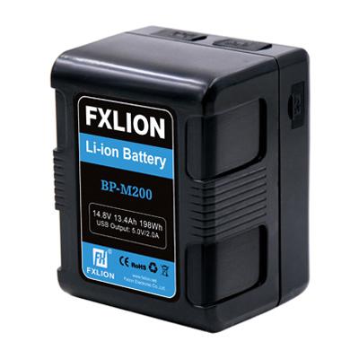 FXLION BP-M200 Vマウントリチウムイオンバッテリー(14.8V/198Wh)