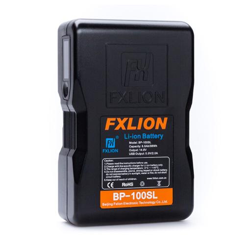 FXLION BP-100SL Vマウントリチウムイオンバッテリー(14.8V/98Wh)