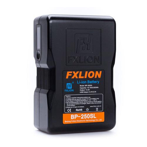 FXLION BP-250SL Vマウントリチウムイオンバッテリー(14.8V/250Wh)