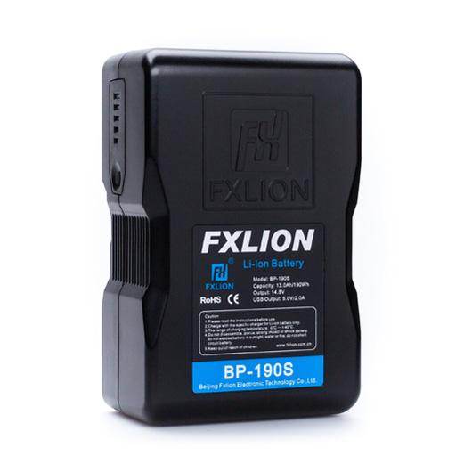 FXLION BP-190S Vマウントリチウムイオンバッテリー(14.8V/190Wh)
