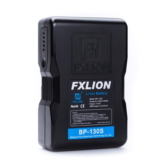 FXLION BP-130S Vマウントリチウムイオンバッテリー(14.8V/130Wh)