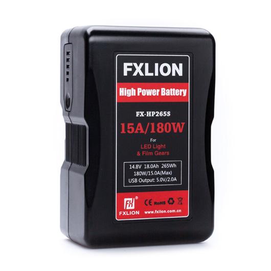FXLION FX-HP265S Vマウントリチウムイオンバッテリー(14.8V/265Wh)