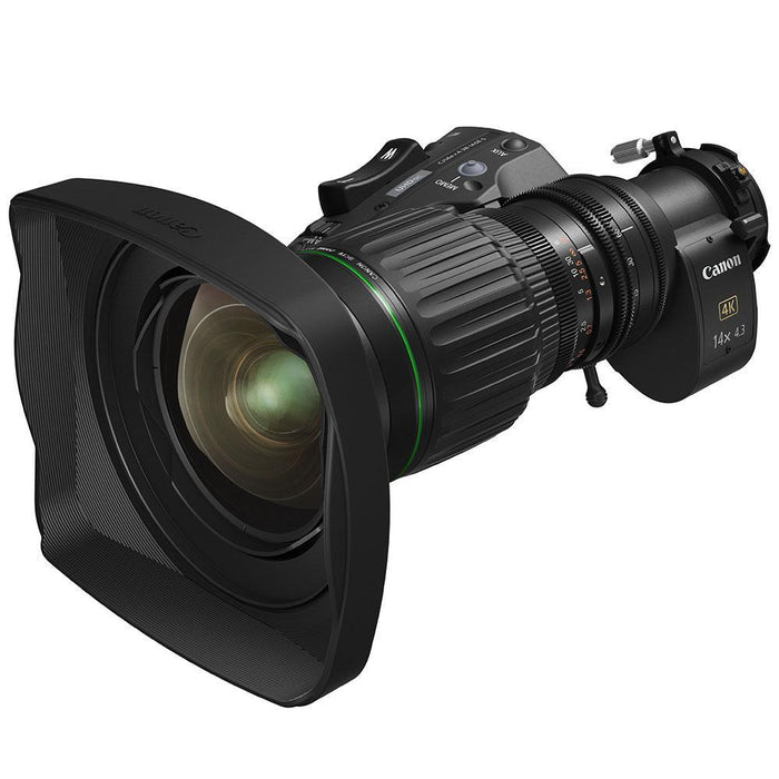 Canon CJ14e×4.3B IRSE S 4K放送用カメラ対応ポータブルズームレンズ