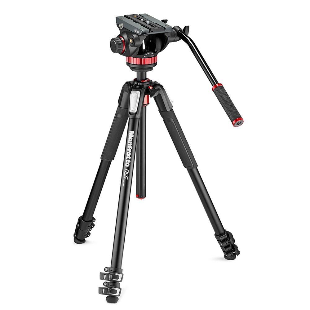 Manfrotto MVK502055XPRO3 MVH502AHビデオ雲台+MT055XPRO3アルミ三脚