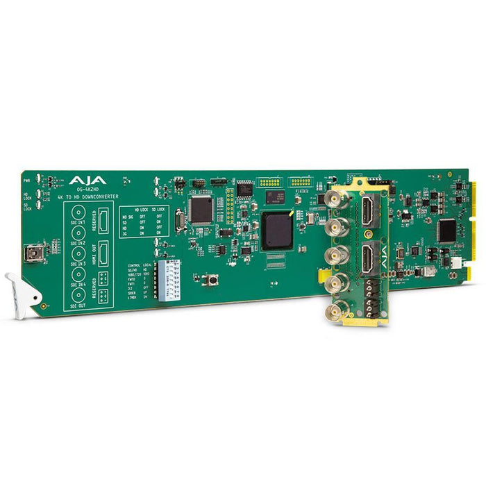AJA Video Systems OG-4K2HD ラックマウント用ビデオ・オーディオカード