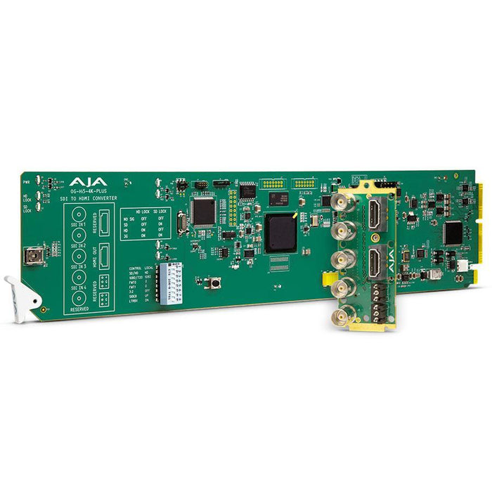AJA Video Systems OG-Hi5-4K-Plus ラックマウント用ビデオ・オーディオカード
