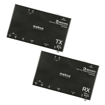 ADTECHNO HD-10UTR 4K18Gbps対応HDMI/USB HDBaseTエクステンダー