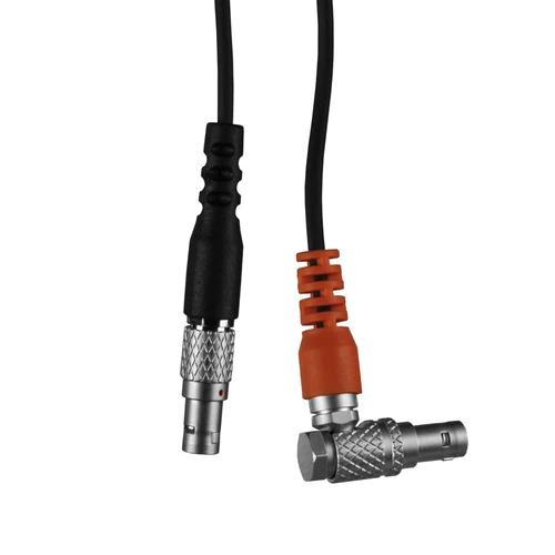 Teradek 11-1381 Latitude Power Cable RED AUX (40cm, r/a to straight)
