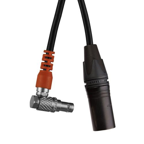 Teradek 11-1382 Latitude Power Cable 4-pin XLR (40cm, r/a to straight)