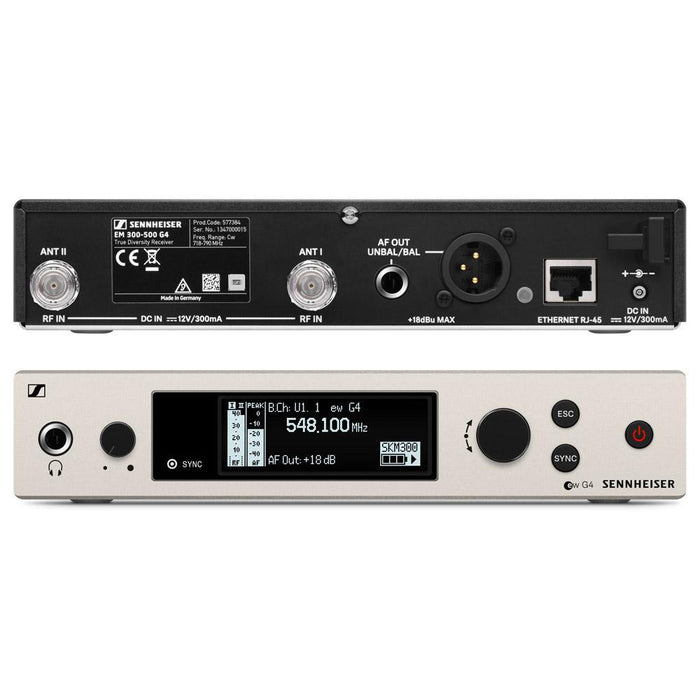 SENNHEISER EW500G4-965-JB エボリューションワイヤレスシステム G4 500 Series ボーカルセット (SKM 500/965付属) スイッチ無
