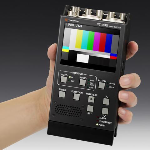 VIDEOTRON VC-203G 3G対応ビデオチェッカー