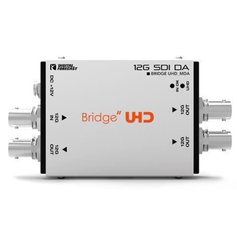 DIGITAL FORECAST UHD_M_DA 超小型軽量12G-SDI対応3分配器