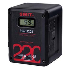 【価格お問い合わせください】SWIT PB-S220S マルチソケットデジタルVマウントバッテリー