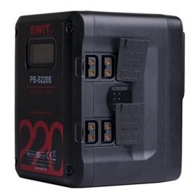 【価格お問い合わせください】SWIT PB-S220S マルチソケットデジタルVマウントバッテリー