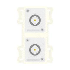 CANARE KP-JRUKW-W 壁用AVコンセント CPシリーズ BNC （メス-メス/12G