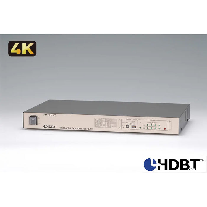 IMAGENICS HCE-104TX HDMI 入力 CAT5e/6 出力 4 分配送信器