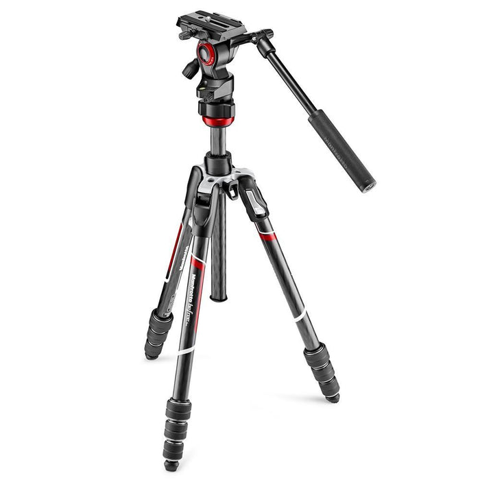 Manfrotto MVKBFRTC-LIVE befree live カーボンT三脚ビデオ雲台キット